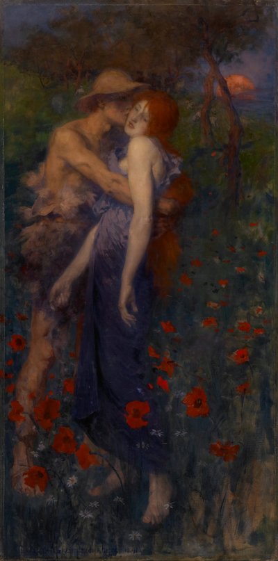 Un Idilio de Maurice William Greiffenhagen